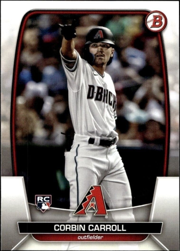 2023 Bowman Corbin Carroll #73 trading card