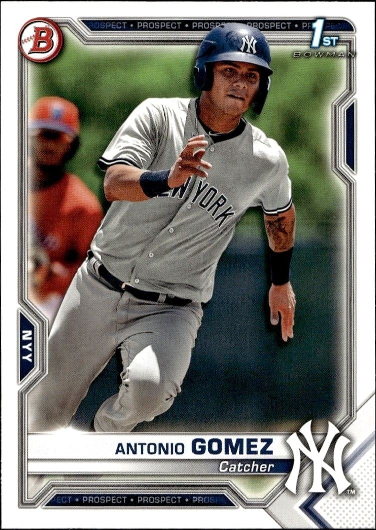 2021 Bowman Antonio Gomez #BP-82 trading card