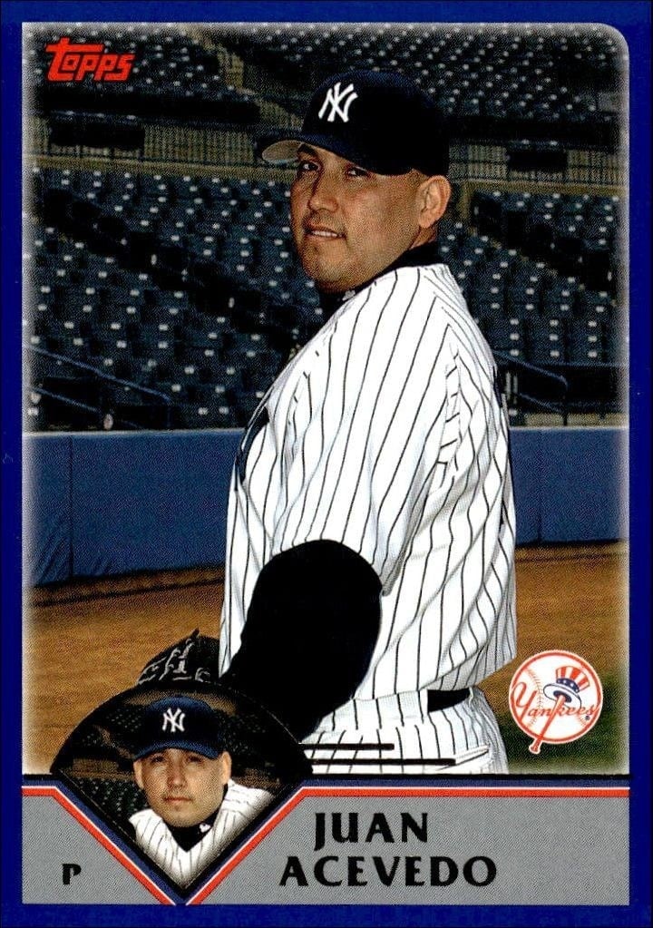 2003 Topps Series 2 Juan Acevedo #477 trading card