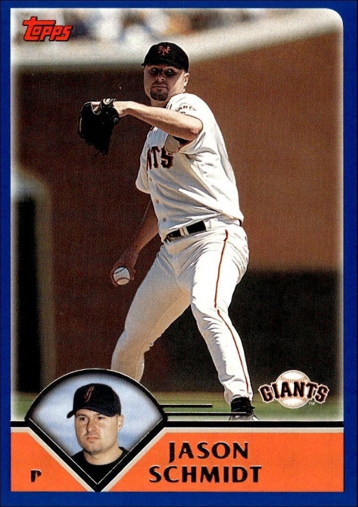 2003 Topps Series 2 Jason Schmidt #473 trading card