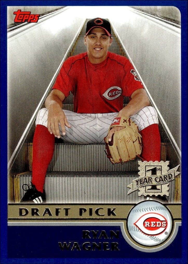 2003 Topps Ryan Wagner #2B trading card
