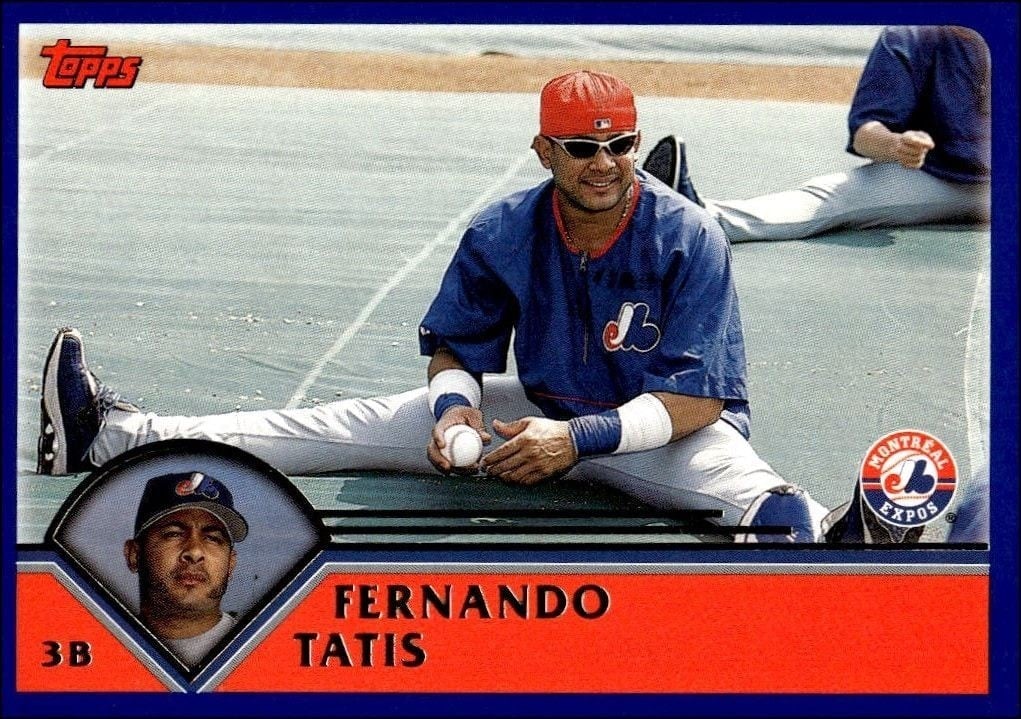 2003 Topps Series 2 Fernando Tatis #589 trading card