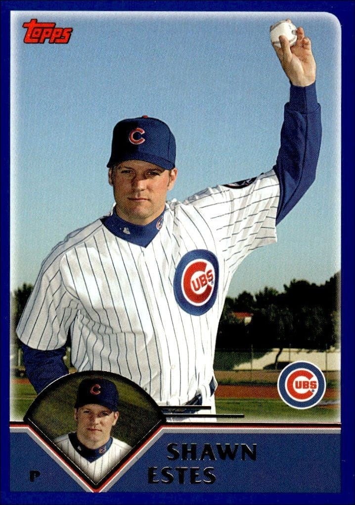 2003 Topps Series 2 Shawn Estes #580 trading card