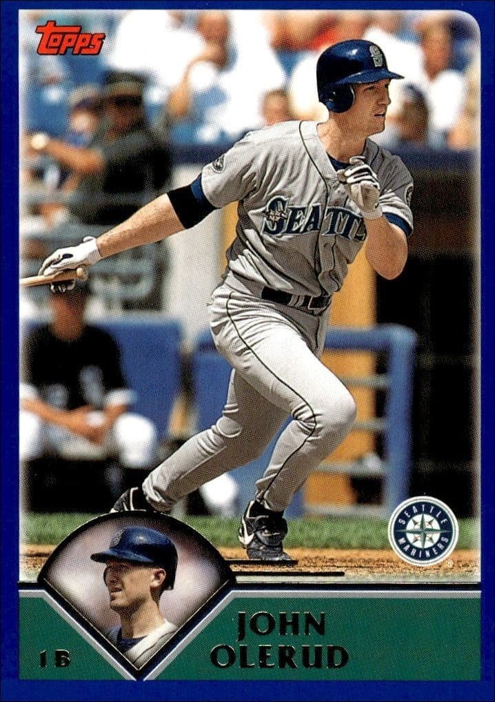 2003 Topps Series 2 John Olerud #568 trading card
