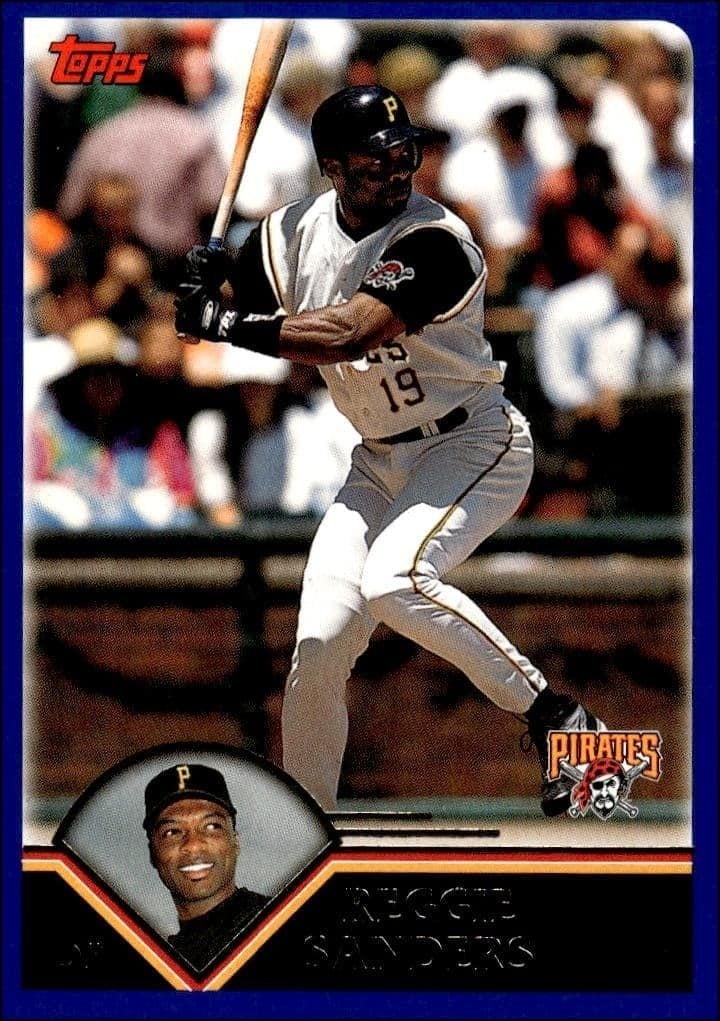 2003 Topps Series 2 Reggie Sanders #569 trading card