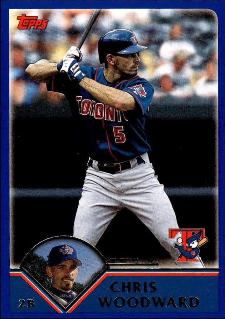 2003 Topps Series 2 Chris Woodward #564 trading card
