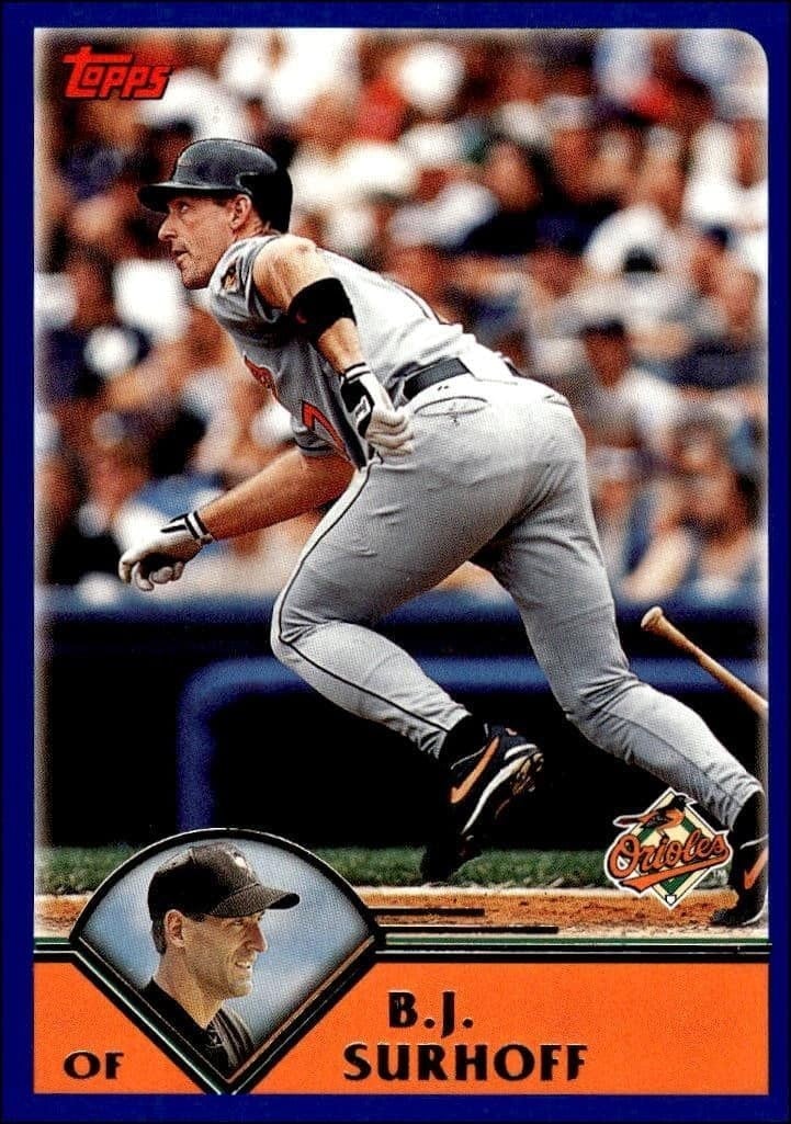 2003 Topps Series 2 B.J. Surhoff #517 trading card