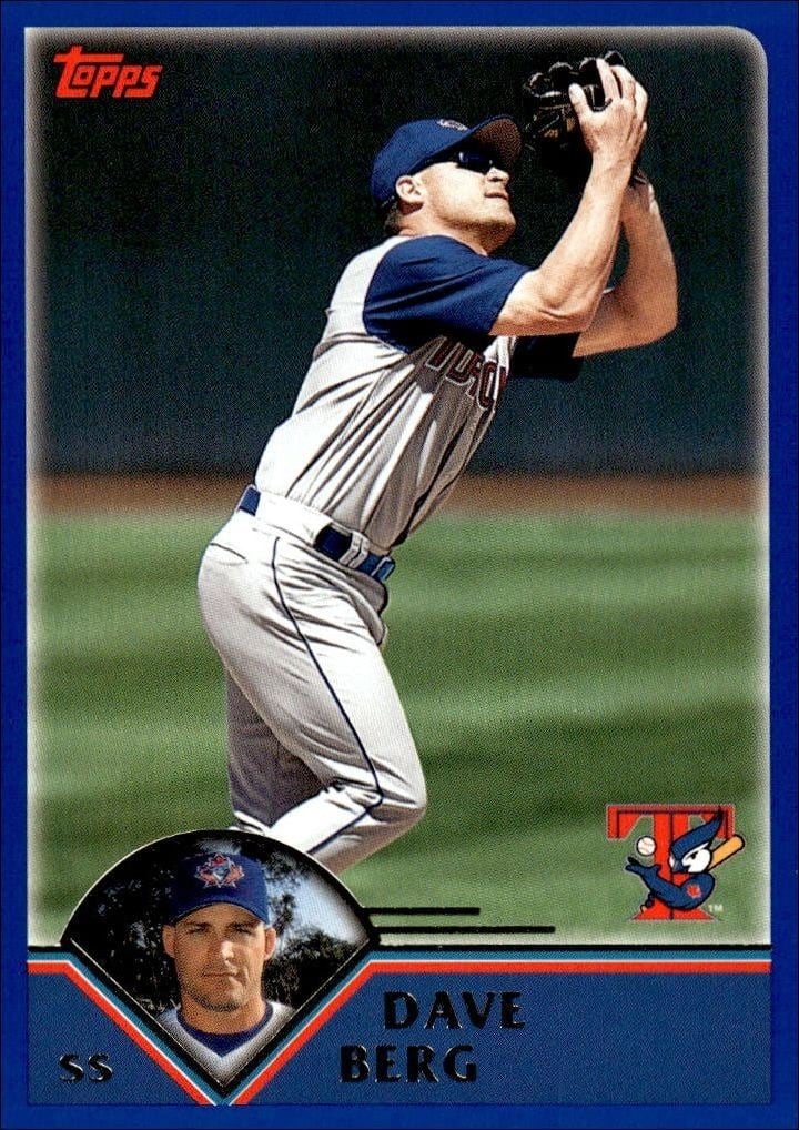2003 Topps Series 2 Dave Berg #512 trading card
