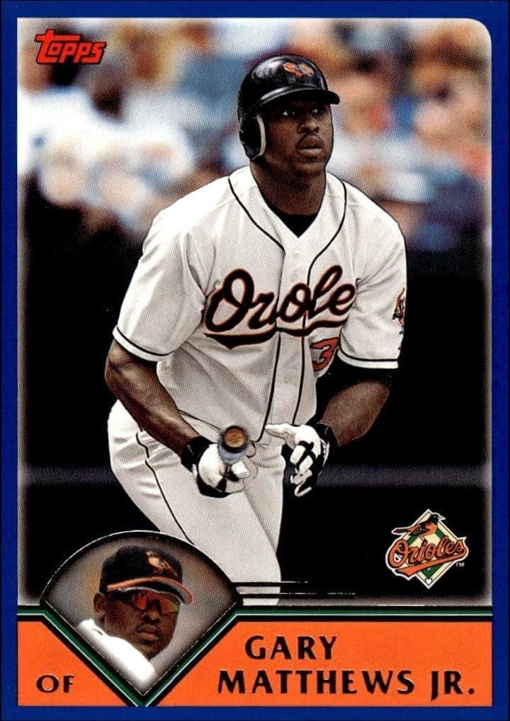 2003 Topps Series 2 Gary Matthews Jr. #509 trading card