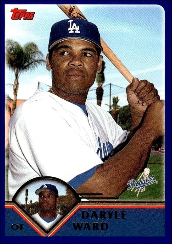 2003 Topps Series 2 Daryle Ward #495 trading card