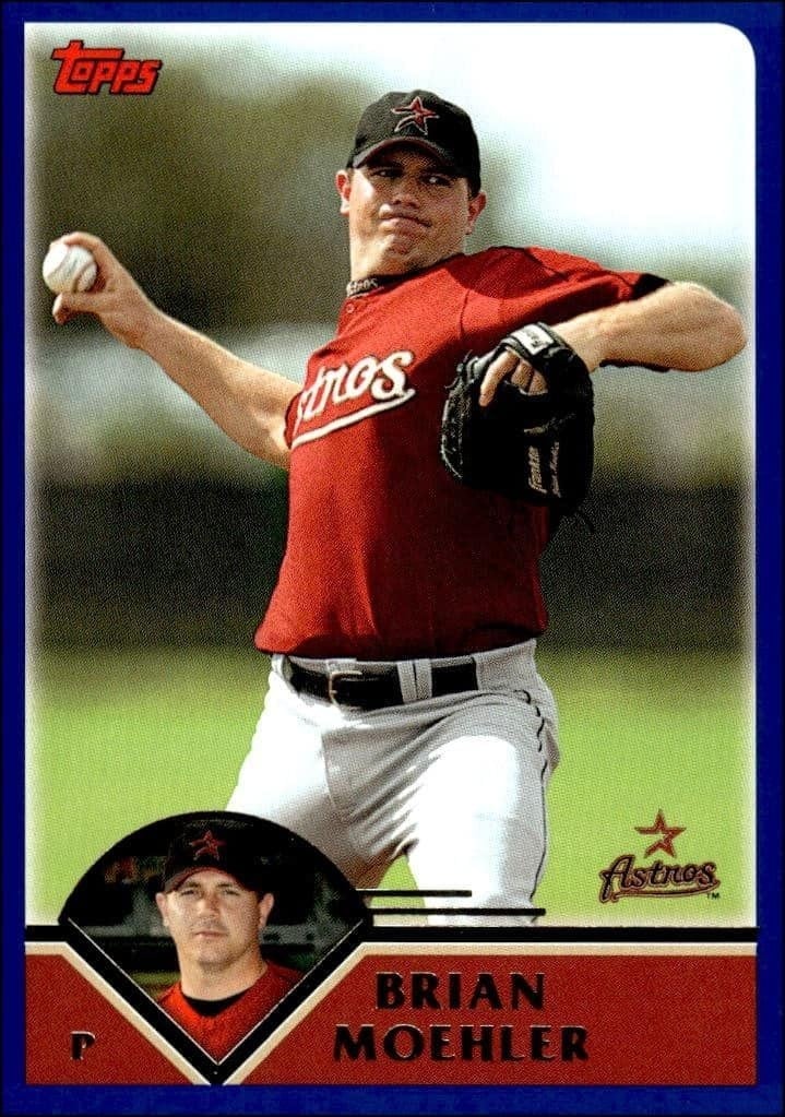 2003 Topps Series 2 Brian Moehler #540 trading card