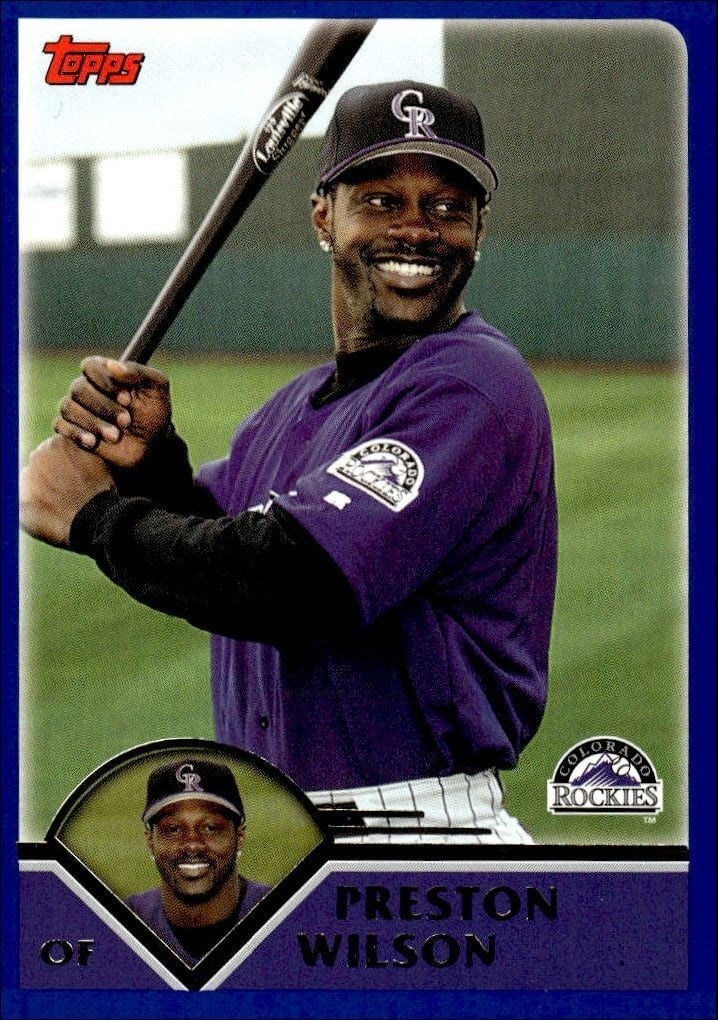 2003 Topps Series 2 Preston Wilson #528 trading card