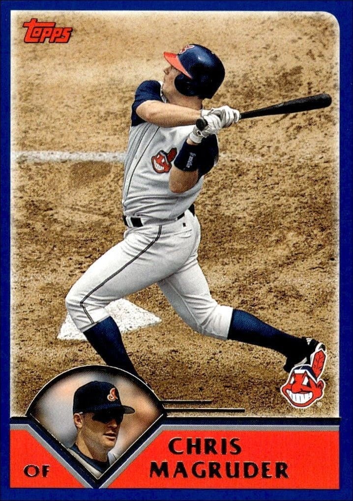 2003 Topps Series 2 Chris Magruder #611 trading card