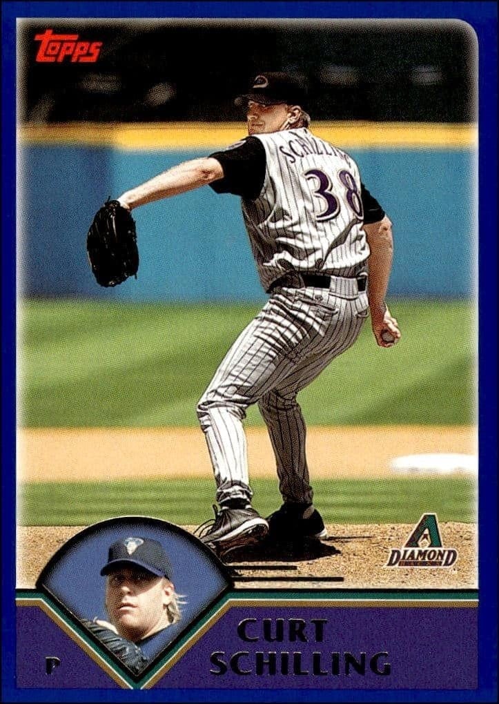 2003 Topps Series 1 Curt Schilling #11 trading card
