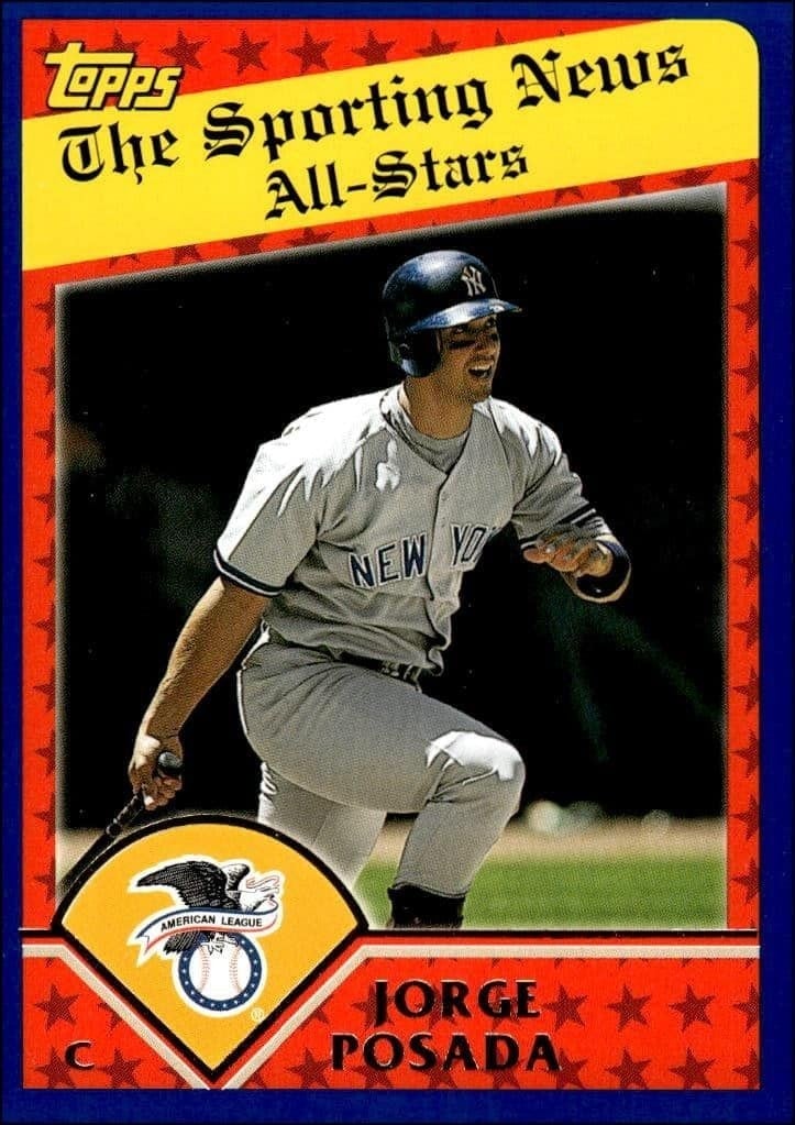 2003 Topps Series 1 Jorge Posada #363 trading card