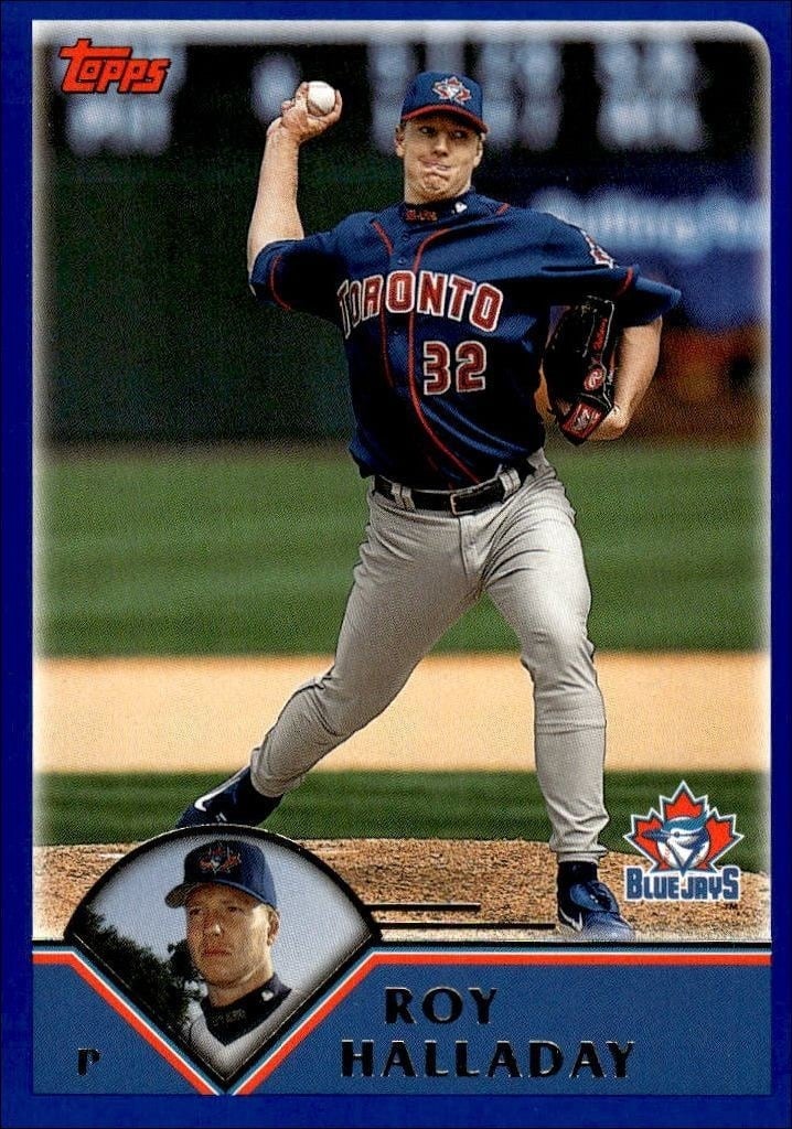 2003 Topps Series 1 Roy Halladay #93 trading card