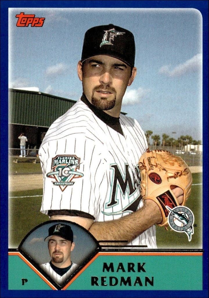 2003 Topps Series 2 Mark Redman #628 trading card