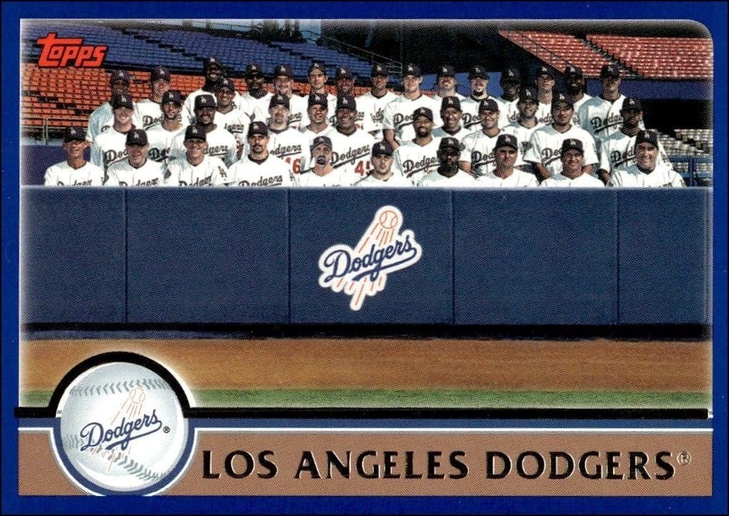 2003 Topps Series 2 Los Angeles Dodgers #644 trading card