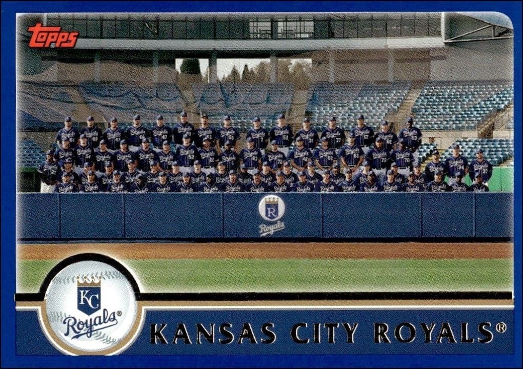 2003 Topps Series 2 Kansas City Royals #643 trading card
