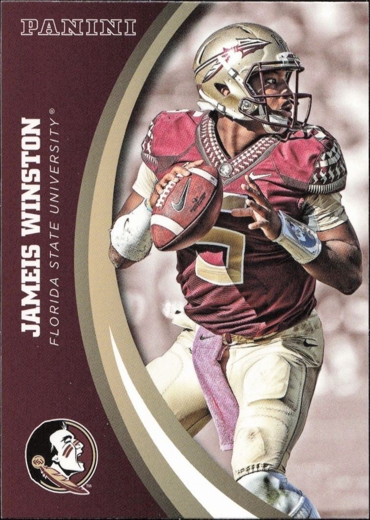 2015 Panini Florida State Seminoles James Winston #29 trading card