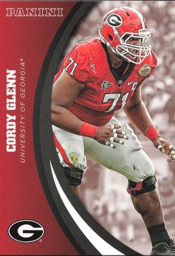 2015 Panini Cordy Glenn #19 trading card
