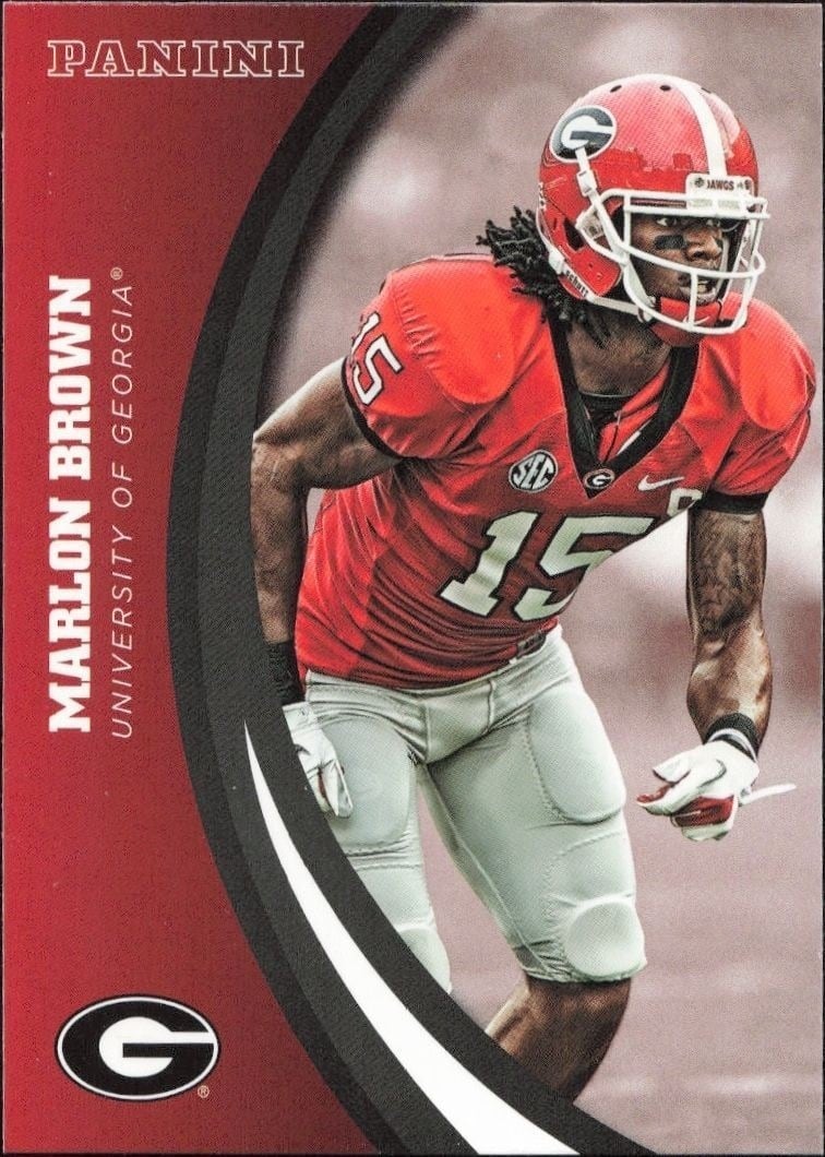 2015 Panini Marlon Brown #45 trading card