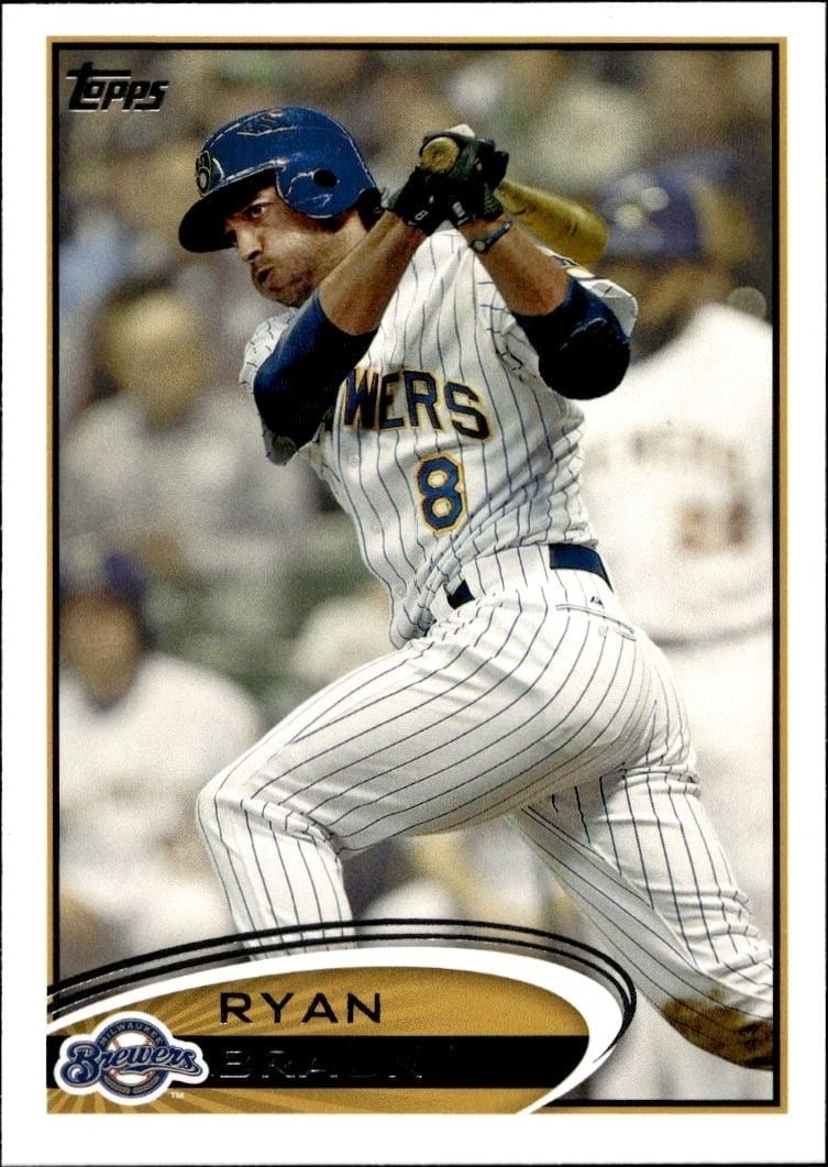 2012 Topps Series 1 Ryan Braun #1 trading card