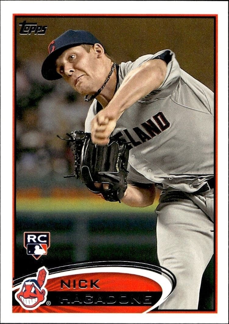 2012 Topps Series 1 Nick Hagadone #6 trading card