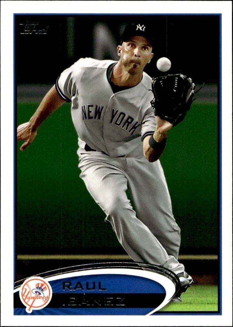 2012 Topps Series 2 Raul Ibanez #554 trading card