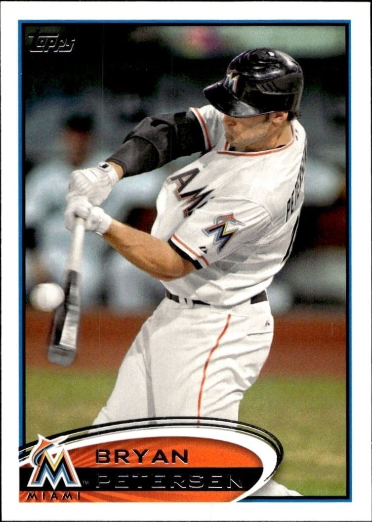 2012 Topps Series 2 Bryan Petersen #528 trading card