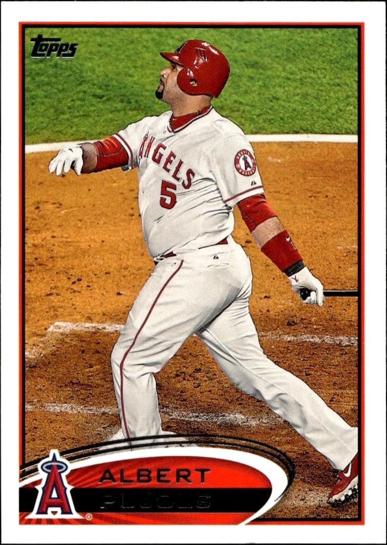 2012 Topps Series 2 Albert Pujols #331 trading card