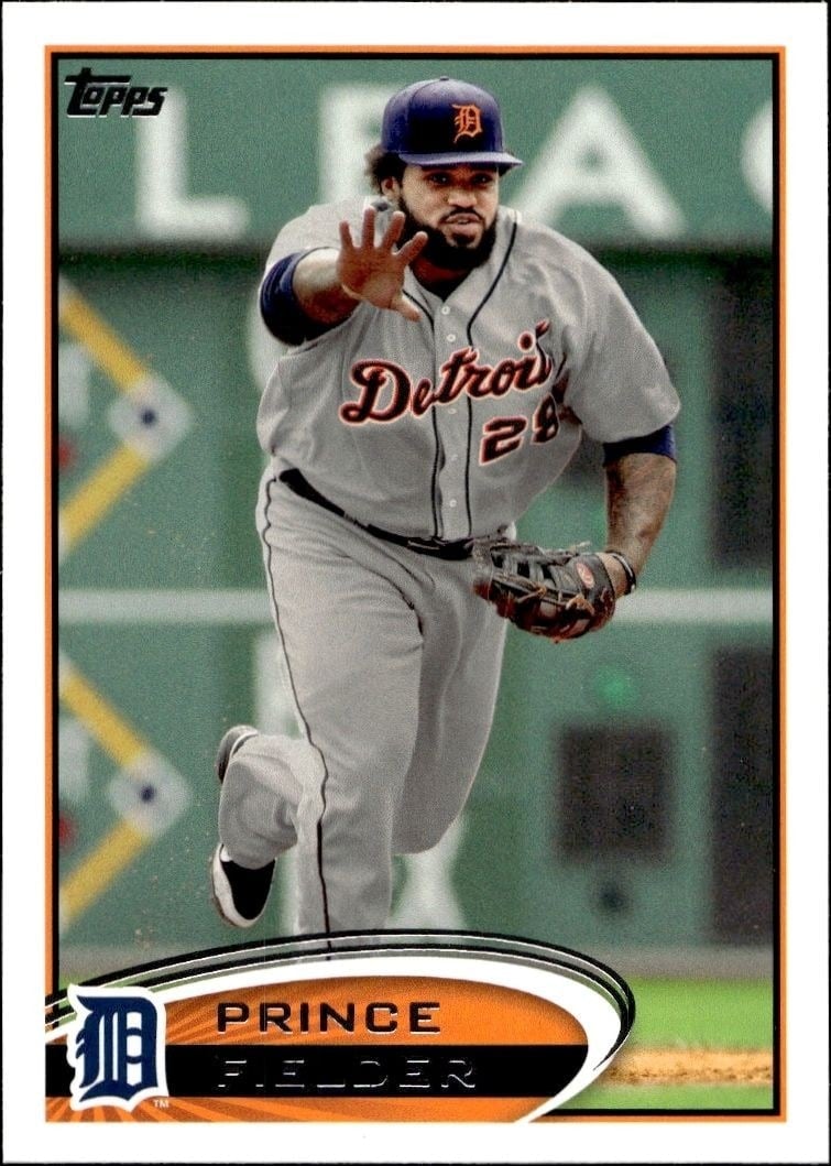 2012 Topps Series 2 Prince Fielder #650 trading card