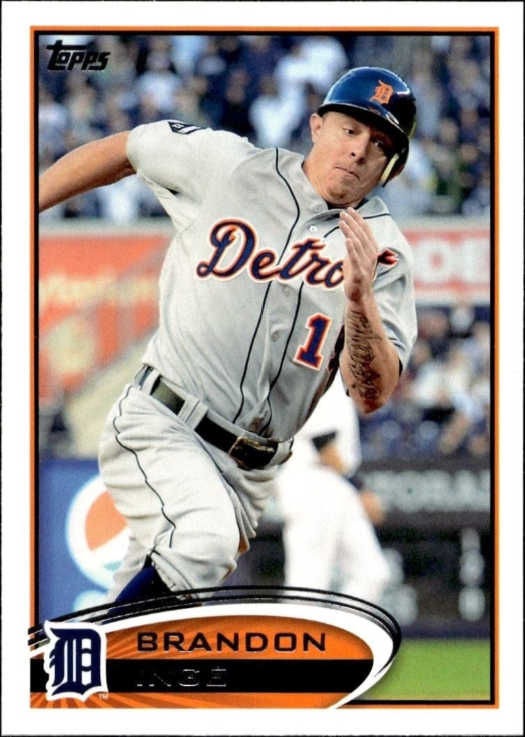 2012 Topps Series 2 Brandon Inge #377 trading card