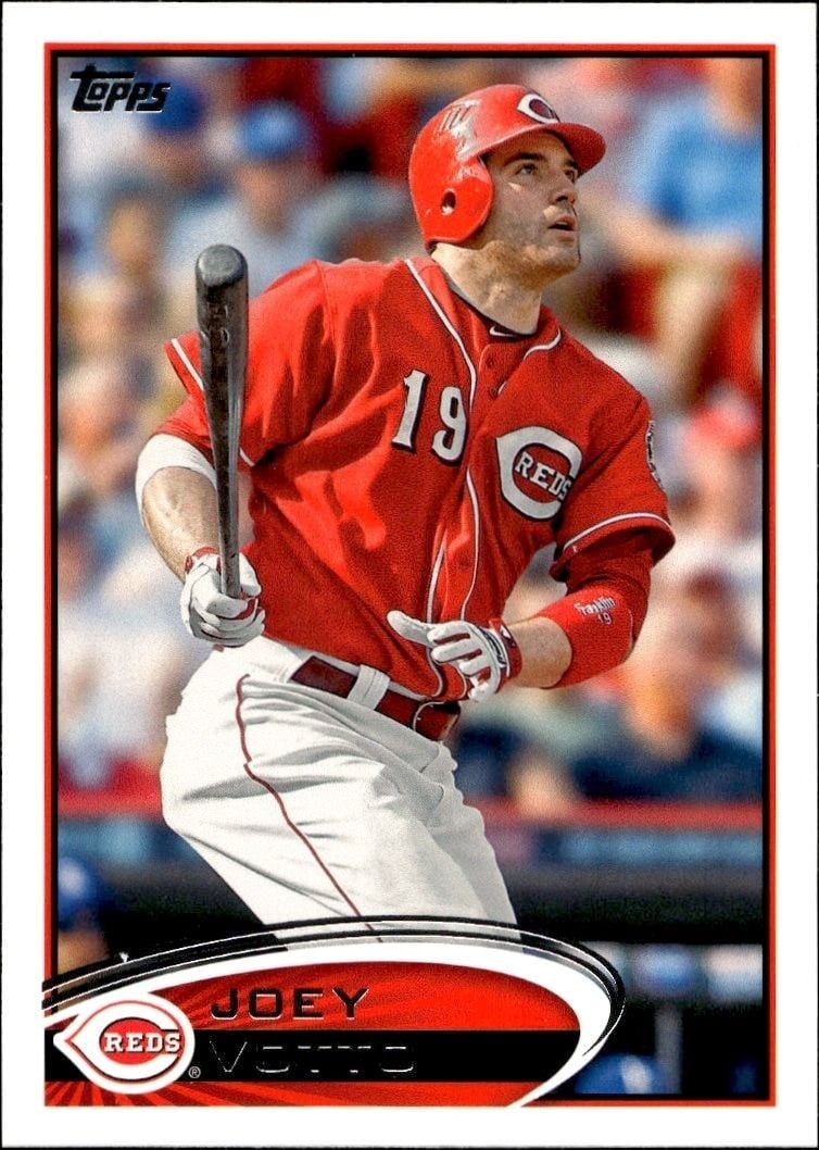 2012 Topps Series 2 Joey Votto #498 trading card