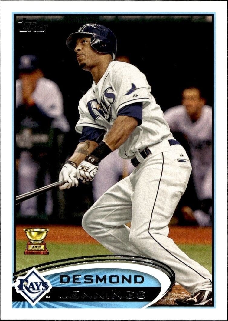 2012 Topps Series 1 Desmond Jennings #16 trading card