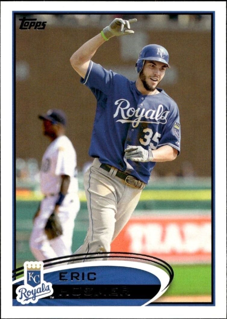 2012 Topps Series 1 Eric Hosmer #35 trading card