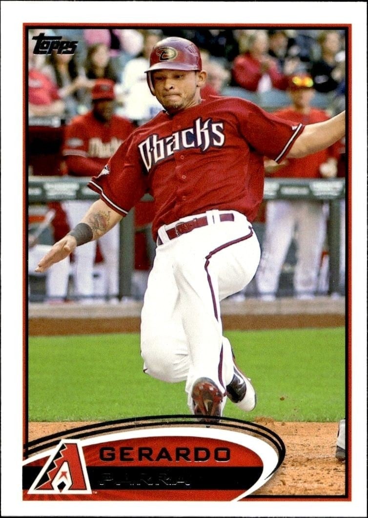 2012 Topps Series 2 Gerardo Parra #624 trading card