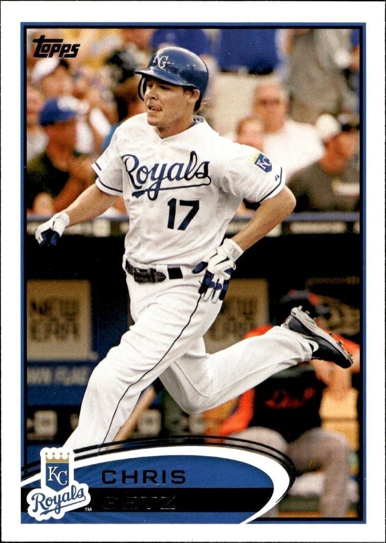 2012 Topps Series 1 Chris Getz #148 trading card