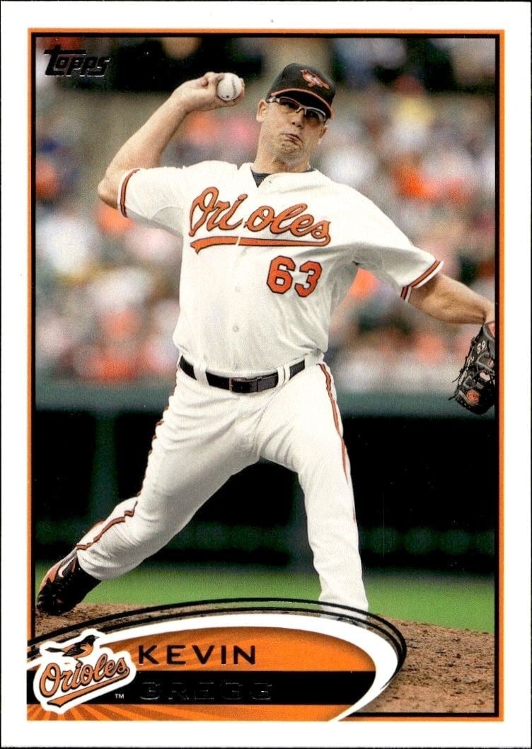 2012 Topps Series 1 Kevin Gregg #326 trading card