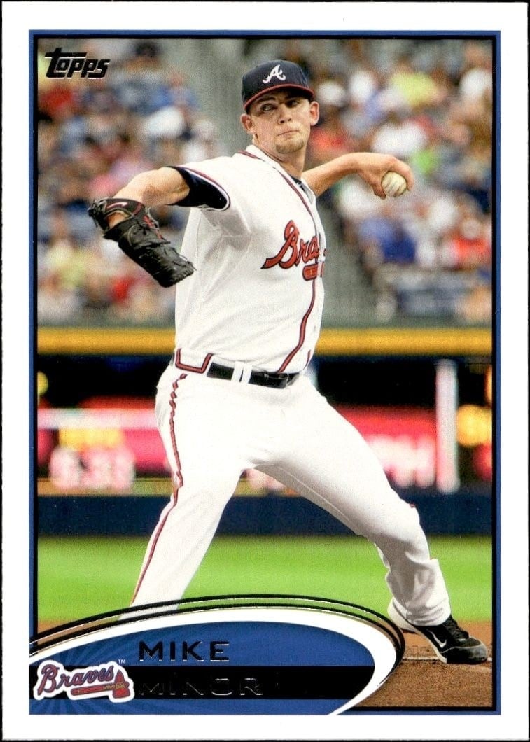 2012 Topps Series 1 Mike Minor #227 trading card