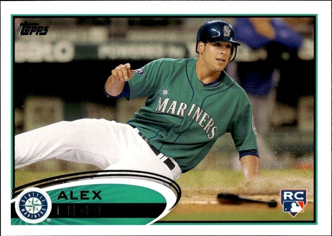 2012 Topps Series 1 Alex Liddi #274 trading card