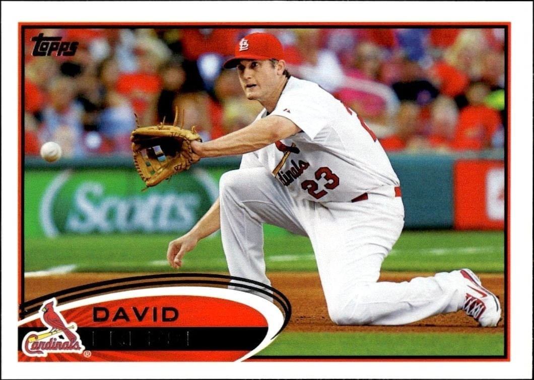 2012 Topps Series 1 David Freese #273 trading card