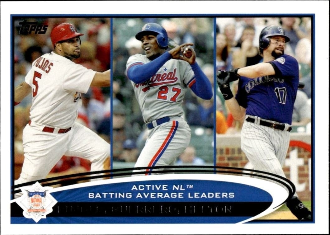 2012 Topps Series 1 Albert Pujols #124 trading card