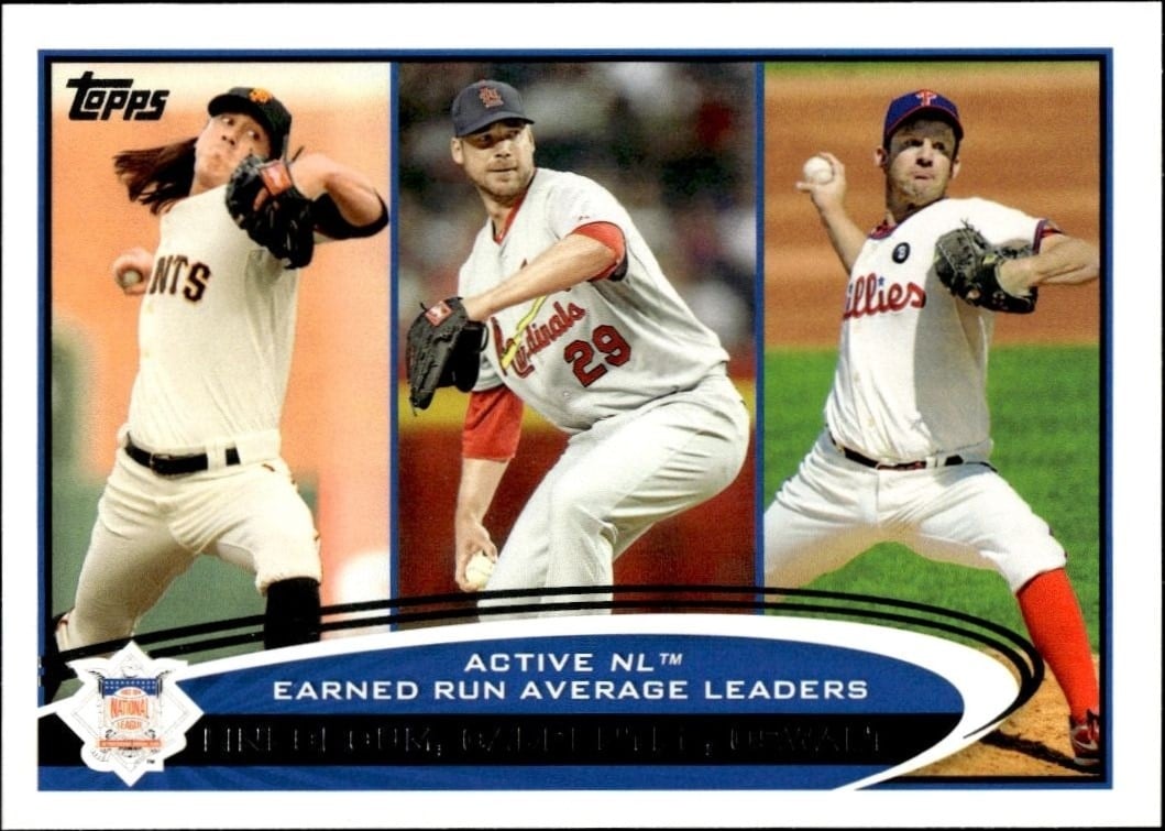 2012 Topps Series 1 Tim Lincecum #92 trading card