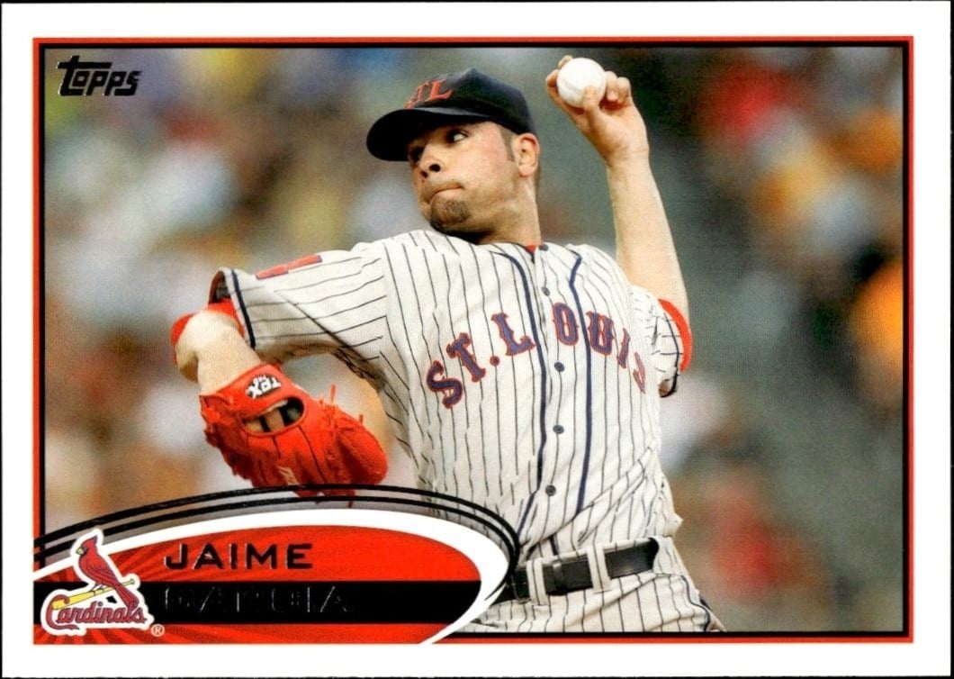 2012 Topps Series 1 Jaime Garcia #3 trading card