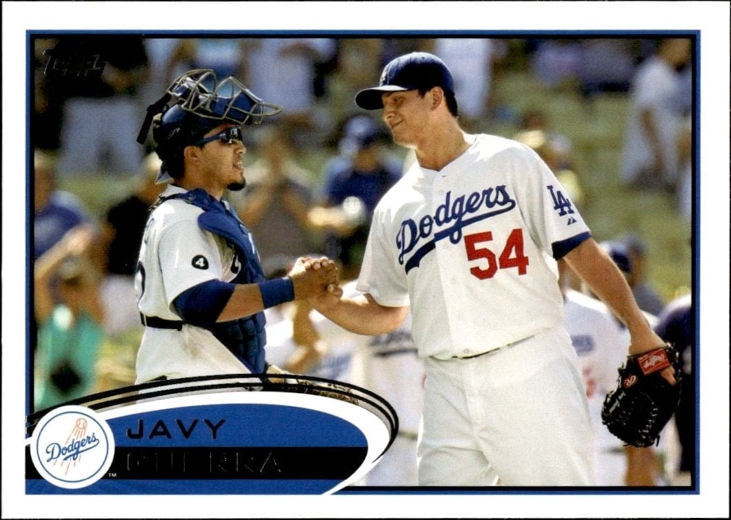 2012 Topps Series 1 Javy Guerra #88 trading card