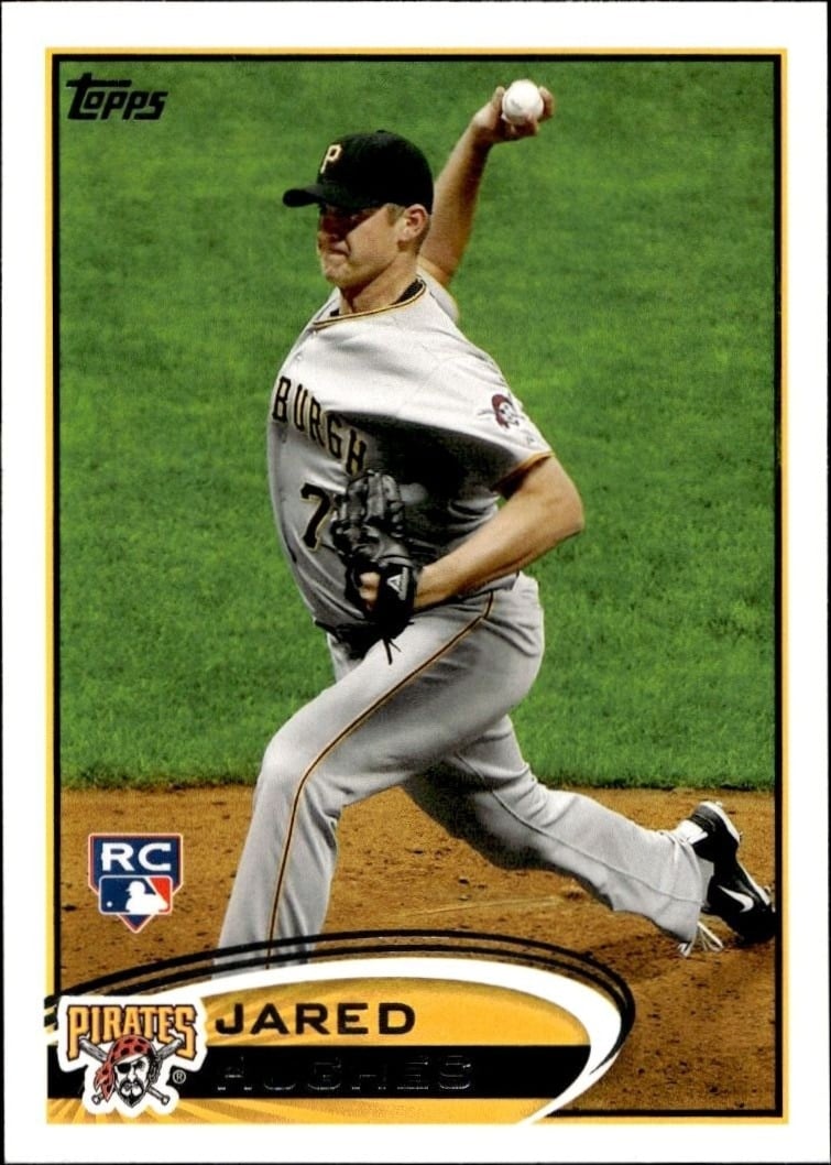 2012 Topps Series 1 Jared Hughes #175 trading card