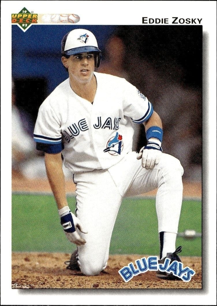 1992 Upper-Deck Low Number Eddie Zosky #544 trading card
