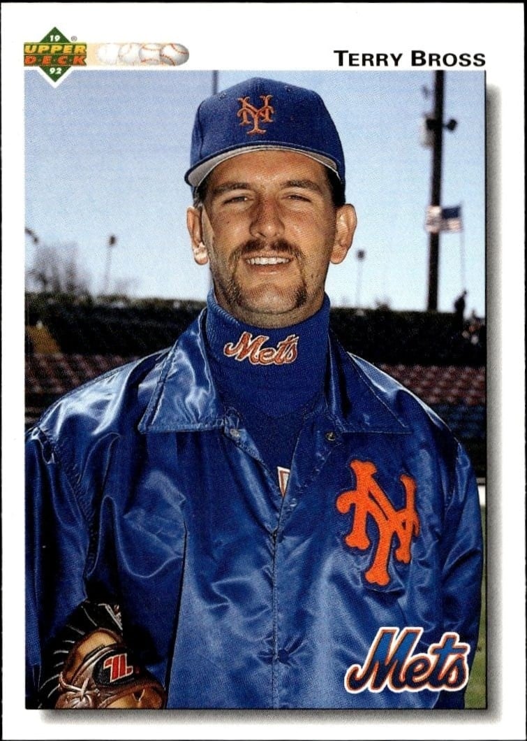 1992 Upper-Deck Low Number Terry Bross #531 trading card