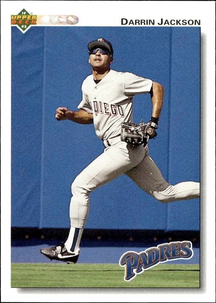 1992 Upper-Deck Low Number Darrin Jackson #328 trading card